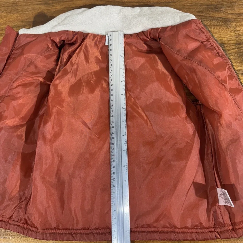 Est. 1987 Boys Rock Classic Style & Quality Boys Size 24 Mo. Orange Puffer Vest